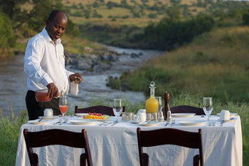 Hotel Elewana Sand River Masai Mara à Réserve nationale du Masai Mara Extérieur photo